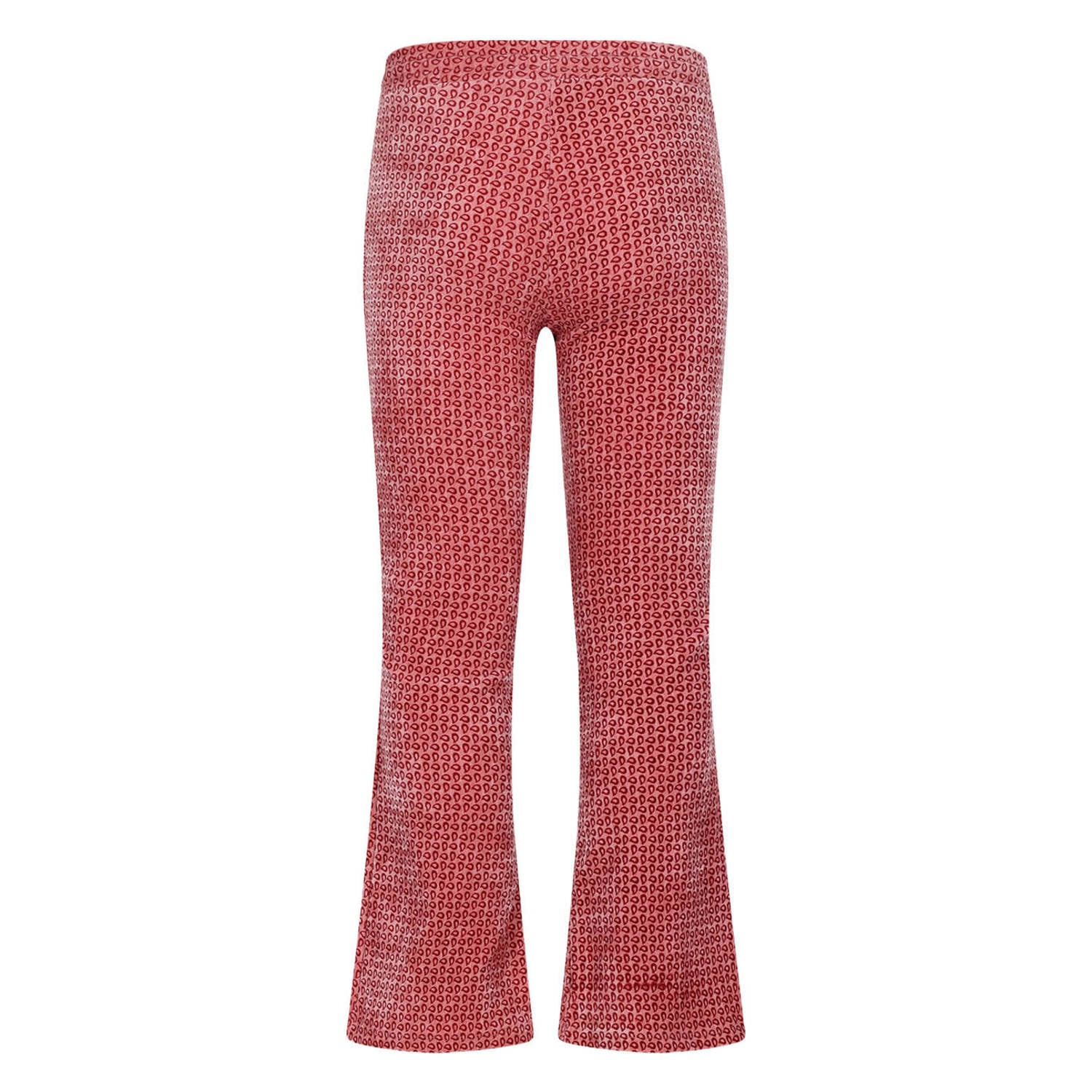 NONO fluwelen flared broek roze