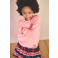 NONO sweater met print - roze