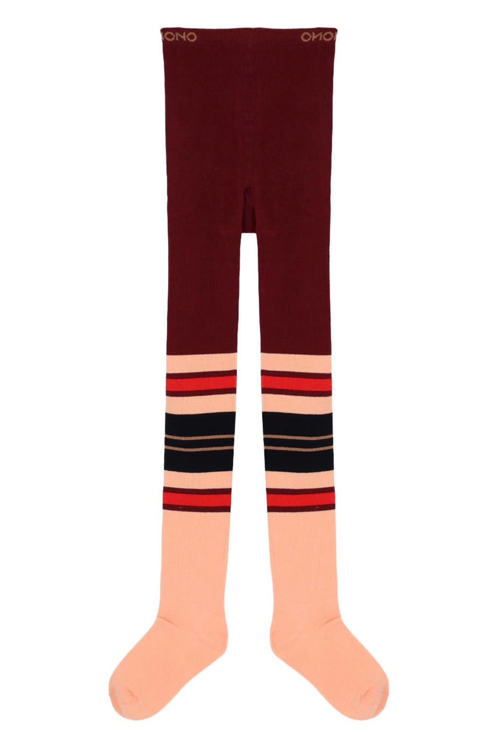 NONO Rachel katoenen maillots - donkerrood/lichtroze/rood