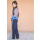 NONO regular fit casual broek - donkerblauw