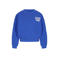 NONO sweater met backprint - blauw