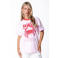 Colourful Rebel T-shirt met print - lichtroze