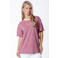 Colourful Rebel gestreept T-shirt - roze