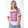 Colourful Rebel T-shirt met print - wit