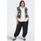 ONLY CARMAKOMA gebloemd gilet Plus Size met borduursels - zwart