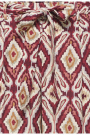 thumbnail: ONLY CARMAKOMA viscose loose fit broek met print, Plus Size - rood