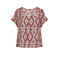 ONLY CARMAKOMA top Plus Size met grafisch - rood