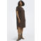 ONLY CARMAKOMA T-shirtjurk Plus Size - bruin