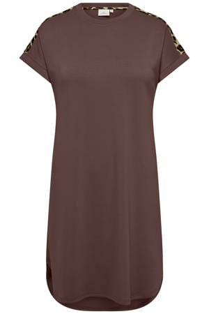 T-shirtjurk Plus Size - bruin