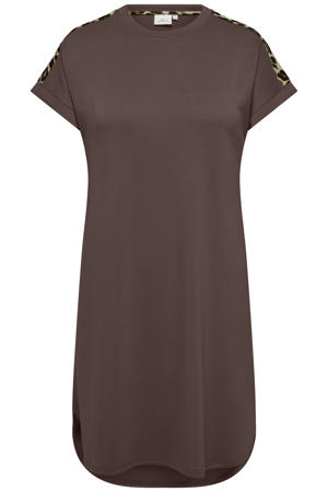 T-shirtjurk Plus Size - bruin