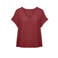 ONLY CARMAKOMA top Plus Size met grafisch - donkerrood