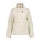 Icepeak Colony teddy rechtvallend outdoorvest met melée - wit