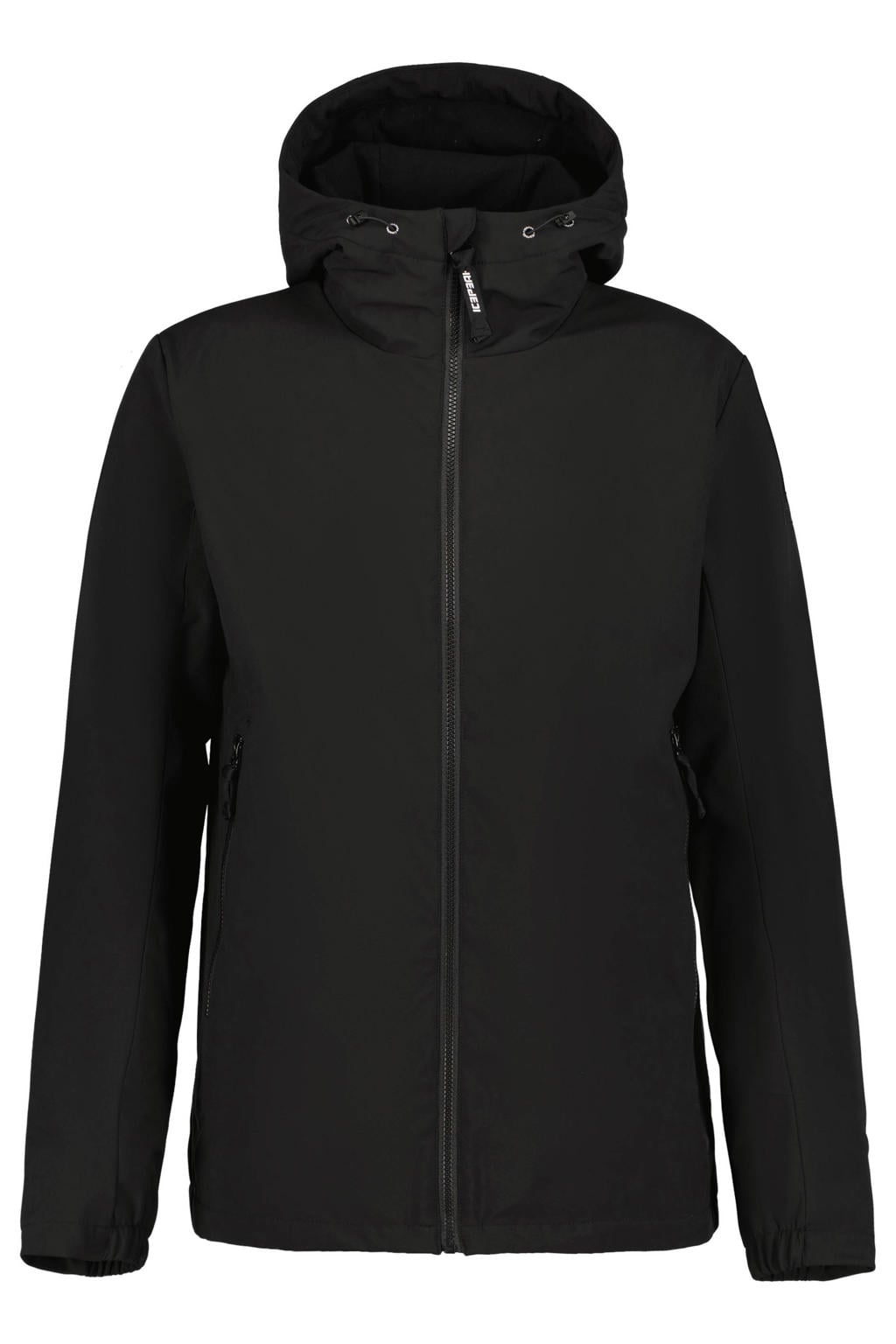 Icepeak Agar softshell jas - zwart