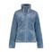 Icepeak teddy rechtvallend outdoor vest met melée - blauw