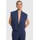 Alix the Label gilet met krijtstreep - donkerblauw