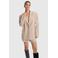 Alix the Label oversized blazer met backprint - crème