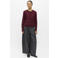 OBJECT gebreid vest - donkerrood