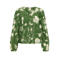 OBJECT viscose regular fit gebloemde blouse - groen