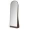 WOOOD WOOOD Solari Passpiegel - Hout - Hoogglans Donkerbruin - 175x60x26