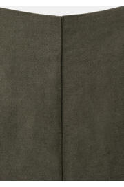 thumbnail: Mango wide leg broek met linnen - kaki