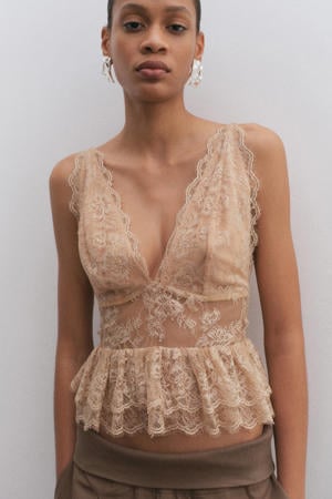 top - beige