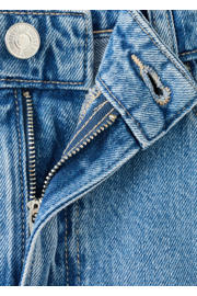 thumbnail: Mango straight leg denim short - mediumblauw