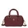 JOSH V leren crossbody tas Amandine donkerrood