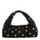 JOSH V suede handtas met studs Lena zwart