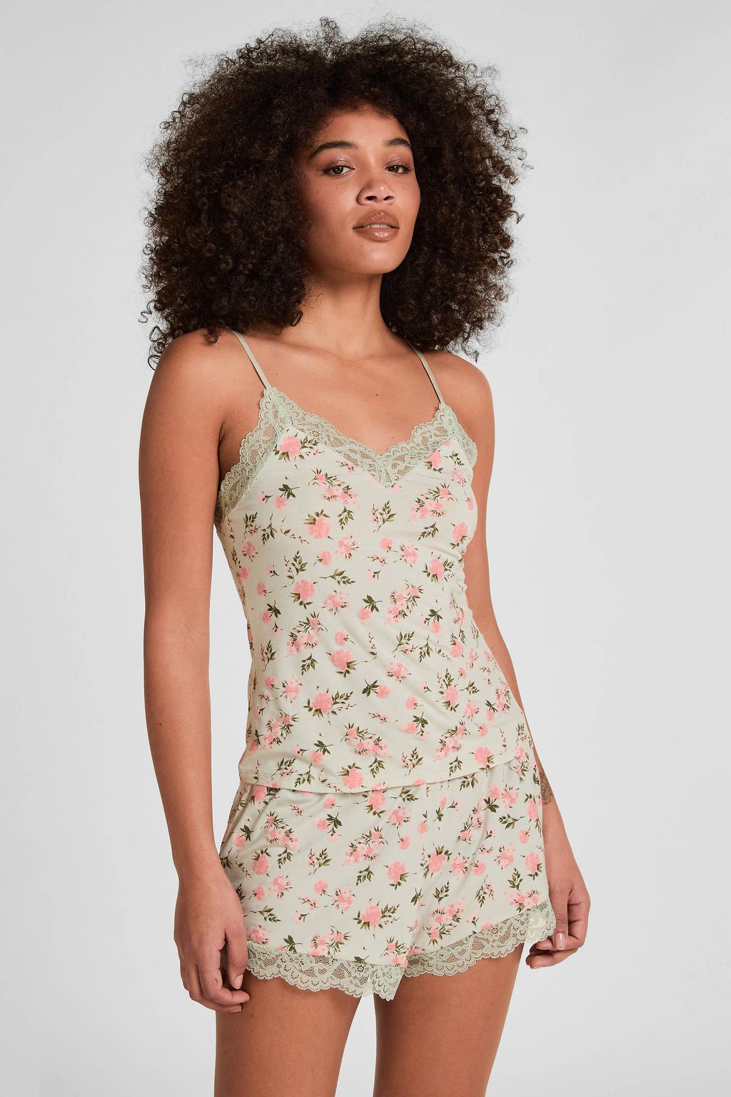 Hunkemöller Nana shortama - lichtgroen