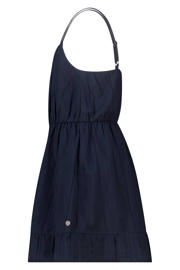 thumbnail: America Today broderie midi zomerjurk - donkerblauw