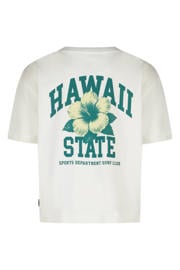 thumbnail: America Today T-shirt met backprint - wit