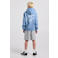 America Today sweat hoodie met backprint - blauw