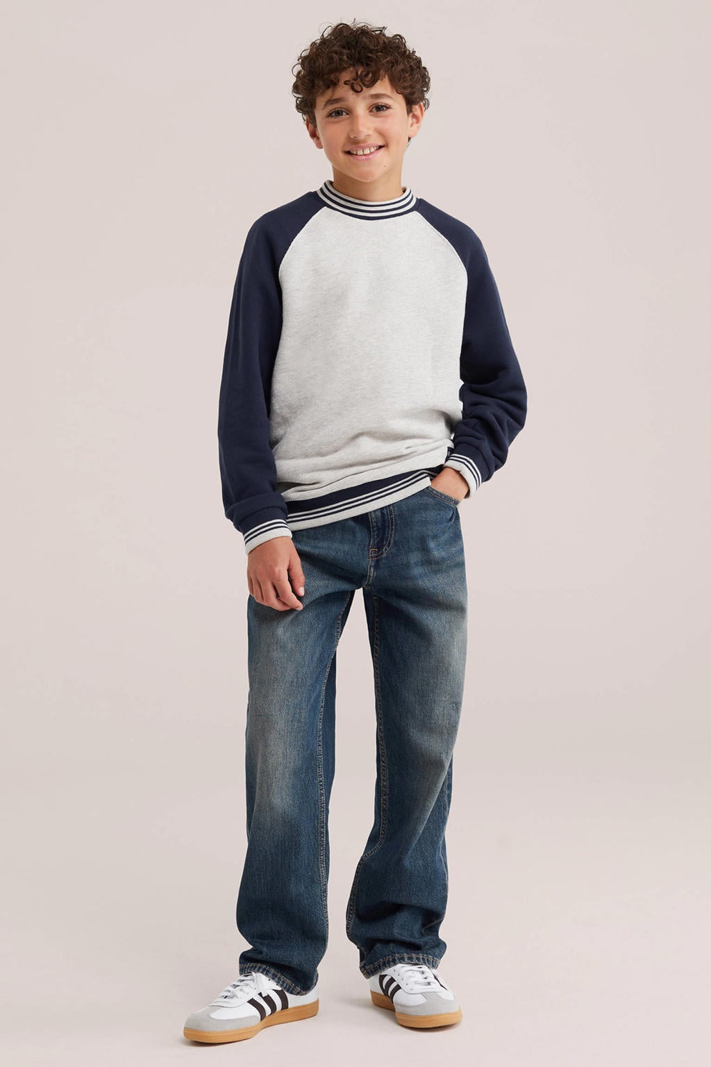 WE Fashion sweater - grijs