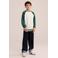 WE Fashion gemêleerde sweater - donkergroen