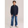 WE Fashion overhemd - marineblauw