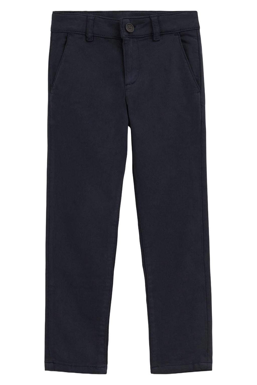 WE Fashion slim fit chino - donkerblauw