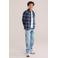 WE Fashion geruit overhemd - blauw