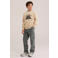 WE Fashion sweater met print - zand
