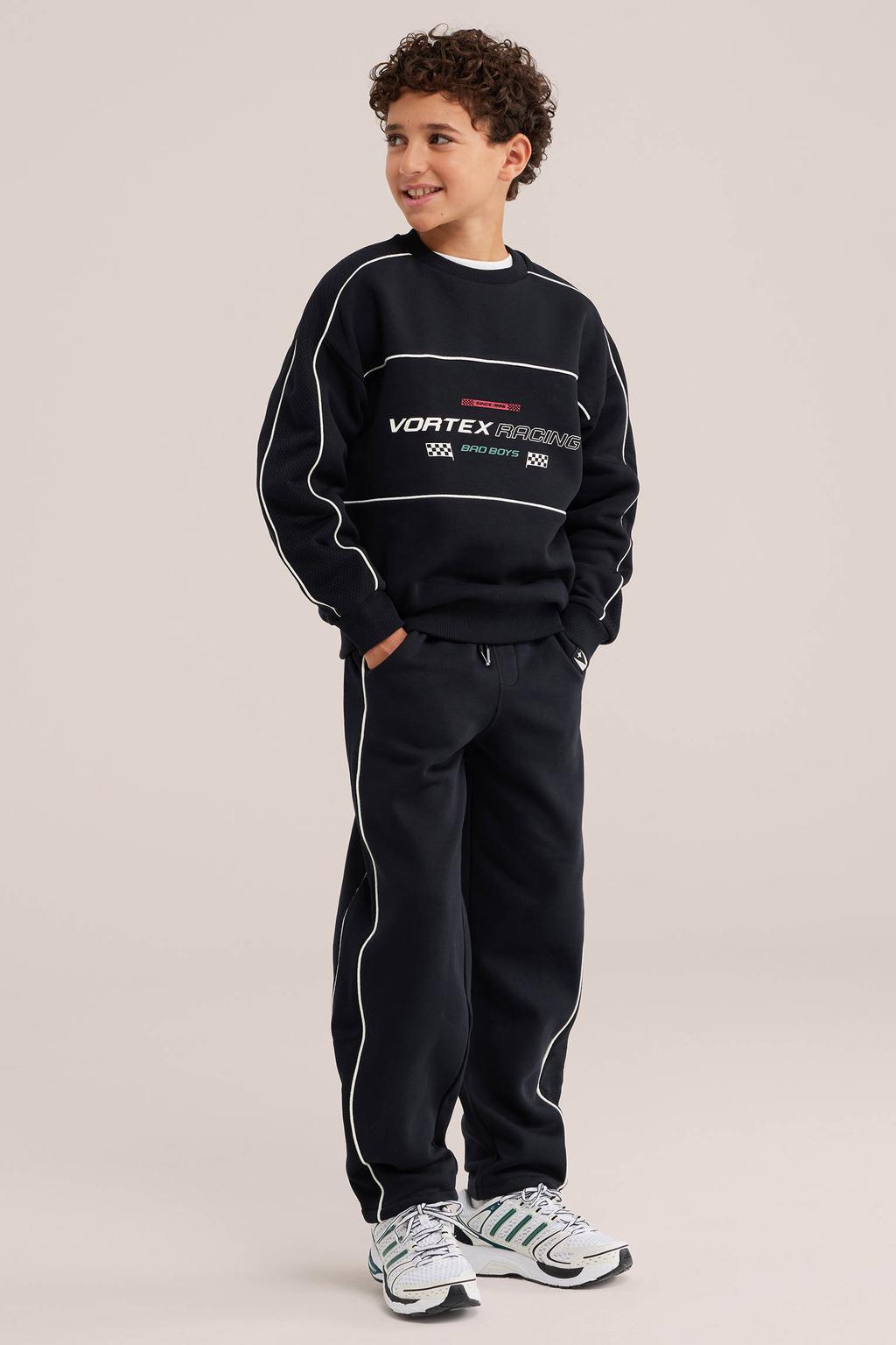 Bad Boys loose fit joggingbroek - zwart