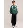 Bad Boys sweater met tekst - groen/wit