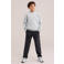 WE Fashion tapered joggingbroek - zwart