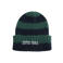 WE Fashion gestreepte muts - donkerblauw/donkergroen