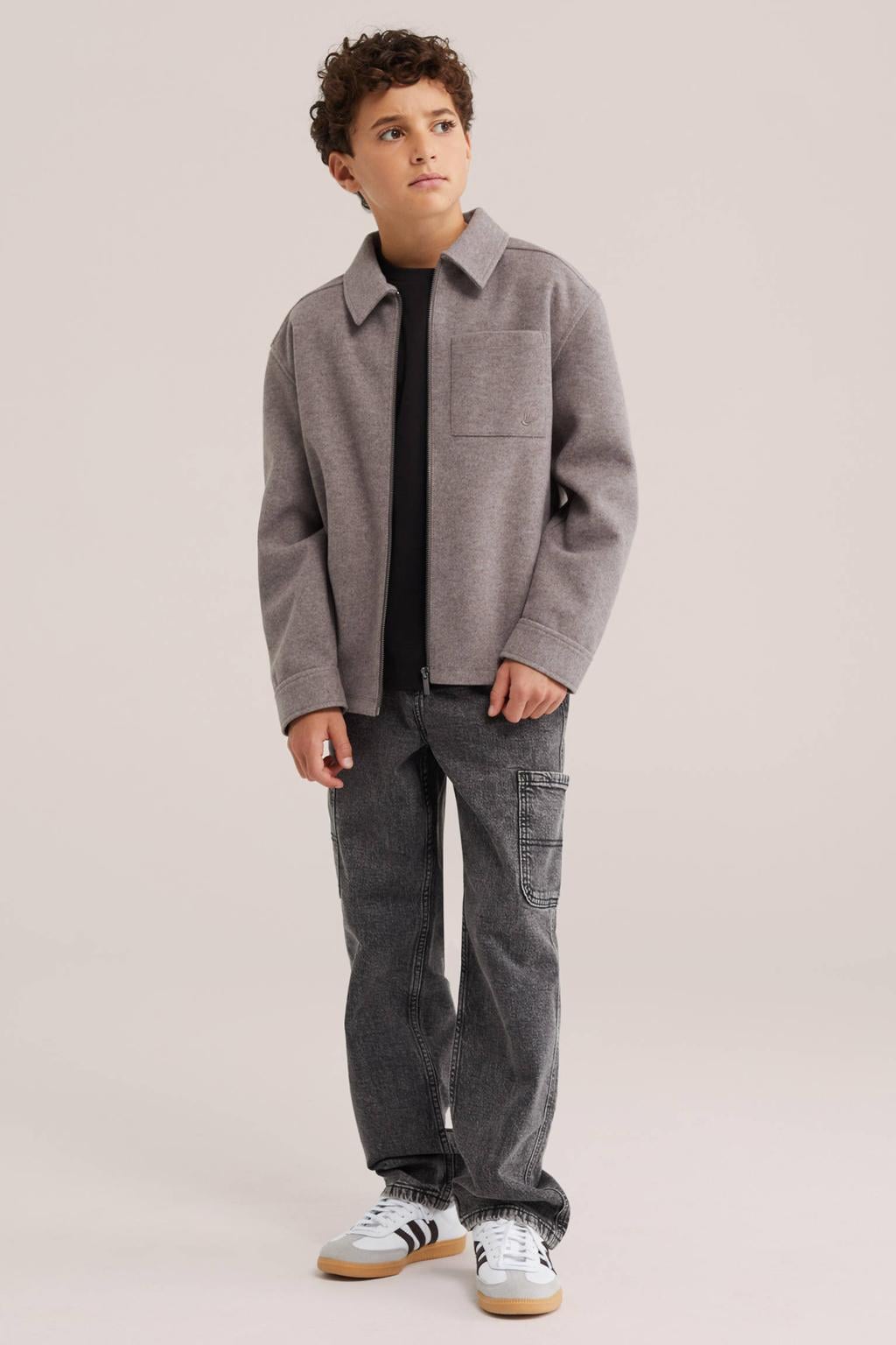 WE Fashion gevoerd vest - taupe