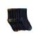 WE Fashion sokken - donkerblauw/meerkleurig (set van 7)