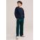 WE Fashion straight leg joggingbroek - groen