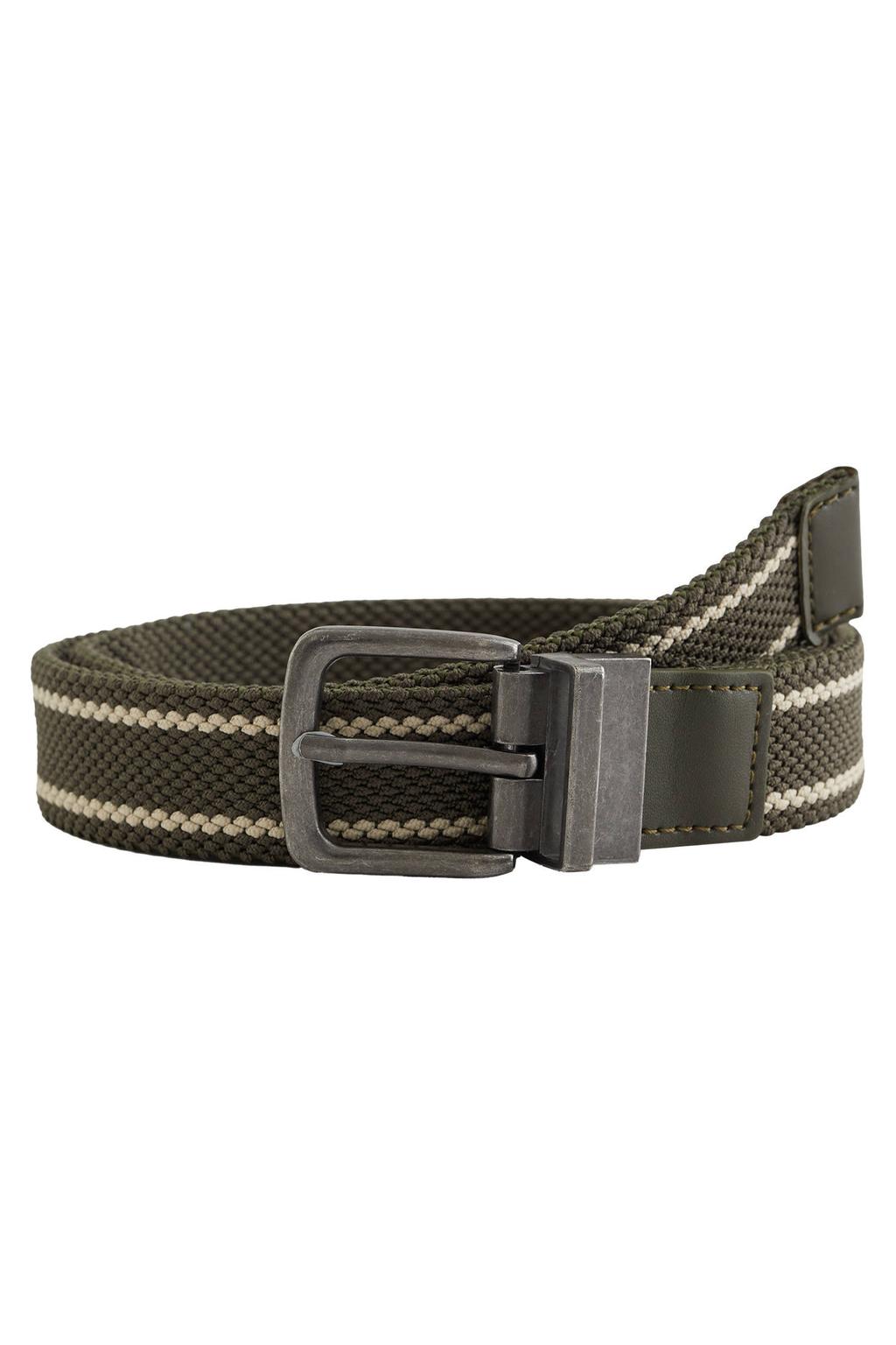 WE Fashion riem - donkergroen