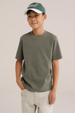 T-shirt - olijfgroen