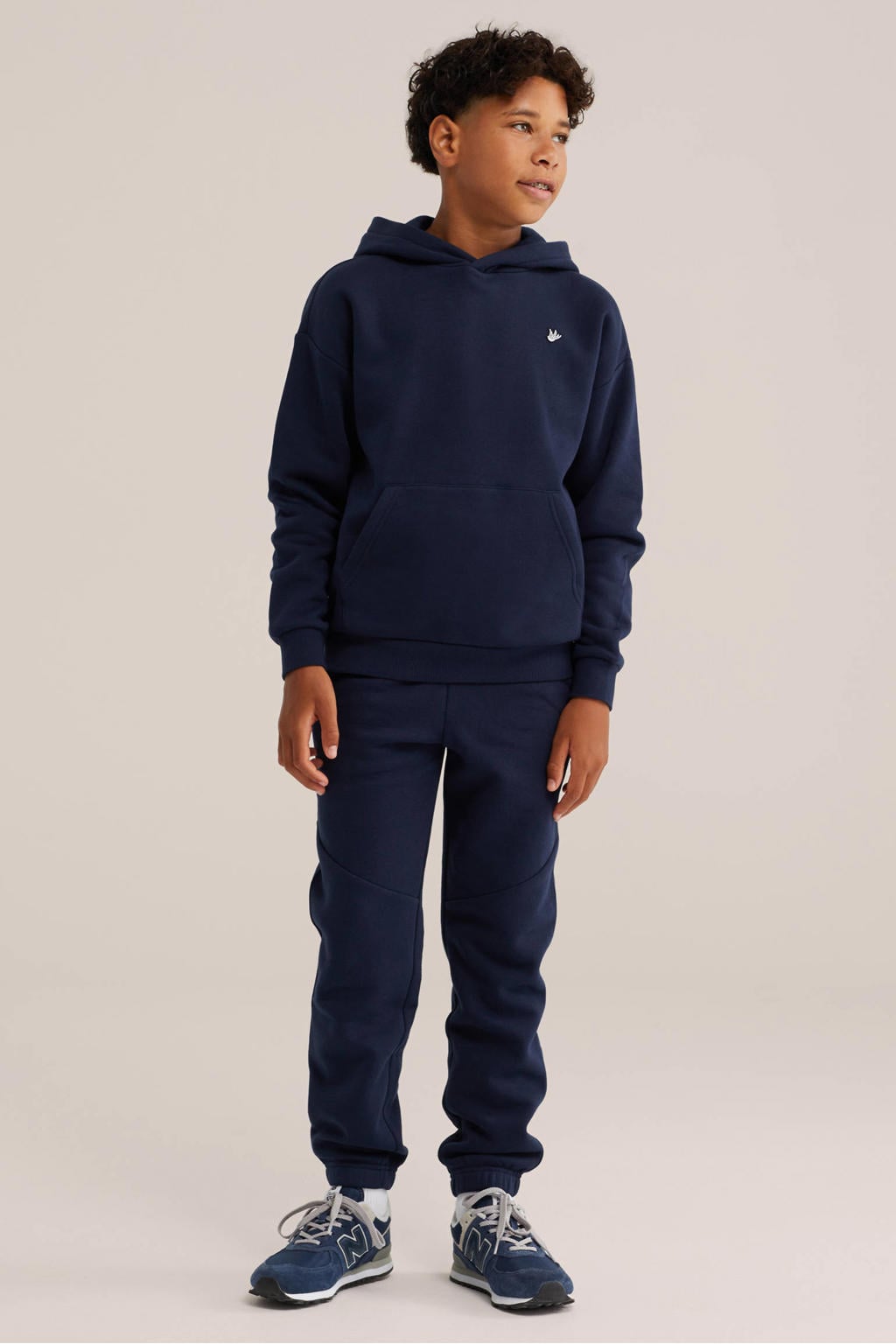 WE Fashion hoodie - donkerblauw