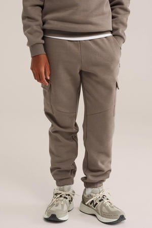 sweat cargobroek - bruin