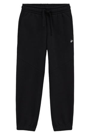 sweat tapered joggingbroek - zwart